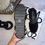 Opening Ceremony New Cici Shearling Slip Sneaker in Black Photo 9