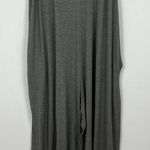 Natural Life jumpsuit Womens One Size Gray Green Wide Leg V-neck Pockets Comfy Photo 0