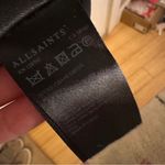 All Saints Black and Floral Silk Dress‎ Sz 0 Photo 6