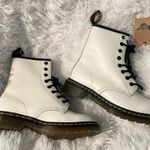 Dr. Martens Dr. Doc Martens Air Wair 11822 Women’s Size 7 White smooth leather combat Boots Photo 0