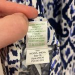 Lilly Pulitzer  Nita Cover Up Womens Blue White Print Off Shoulder Size XS Photo 7