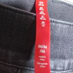 Spanx  Straight Leg Ankle Jeans Vintage Black 20355R Pull On Size M Photo 5