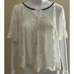 Velvet Tees VELVET by Graham & Spencer | Women's Boho Peasant Flowy Top | Small Photo 0