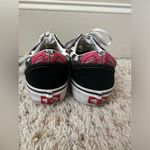 Vans  Sneakers Checkered Animal Print Floral Roses Low Top Shoes Womens Size 7 Photo 4