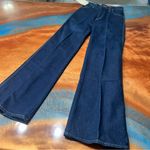 Lee Vintage Denim Bell Bottoms Flare leg jeans 70s New with tags USA dark wash Photo 7