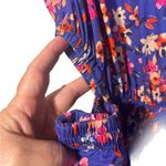 BeachLunchLounge side cut out midi dress XXL BLUE FLORAL Photo 6