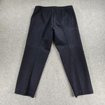 Talbots Womens Signature Dress Pants 12 Black Straight Leg Stretch Office Casual Photo 1