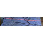 Cut Loose Dress Womens Medium Linen Cotton Lagenlook High Slit Layer Coastal USA Blue Photo 8