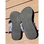 Sanuk  Sandals 8 Yoga Sling Flats Comfort‎ 1016459 Purple Fabric Slip On Shoes Photo 4