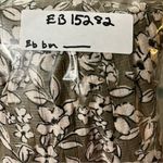 Mango MNG floral tunic v-neck 3/4 sleeve blouse top size xs Photo 12