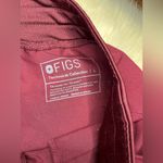 FIGS  Maroon joggers Sz large Photo 1