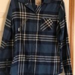 Field & Stream NWT Plaid Button Up Shirt Blue, Black & White  Photo 0