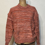 UGG  Avianna Striped Wool-Blend Pullover Sweater, Salmon‎ Pink Multi - Large Photo 0