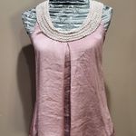 Happening in the present (H.I.P) Dusty Rose Racerback Sleeveless Blouse … Photo 0