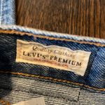 Levi's straight leg blue jeans Photo 3