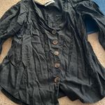 Urban Outfitters  linen blend blouse small Photo 4