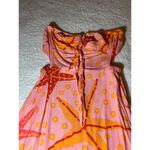 Farm Rio  Under‎ The Sea Cover Up Pink/Orange/Red Dress Photo 2