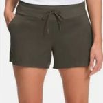 The North Face  Aphrodite 
Logo Shorts Womens Green Hiking Athletic Medium EUC Photo 0