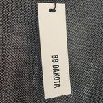 BB Dakota Dress What's Your Shine Metallic Long Sleeve in Gunmetal Size XS NWT Photo 10