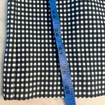J. McLaughlin Navy & White Gingham Pull On Maise Ankle Stretch Pants 0 NWOT Blue Photo 5