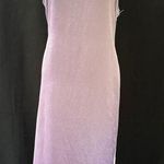 Women’s JW Anderson Spaghetti Strap Long Lavender Cocktail Dress Purple Photo 0
