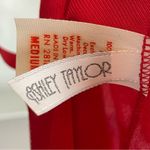 Vintage 80s Camisole Lingerie Red Lace Buttons Sexy Valentine's Day Women Medium Photo 8