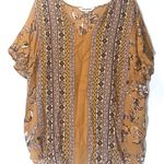 Davi & Dani NWT  Floral/Stripe Top Women’s Medium Photo 0