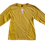Wild Fable Mustard Yellow Long Sleeve Shirt SZ XS NWT Photo 1