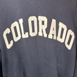 Brandy Melville John Galt Crewneck Sweatshirt Colorado Women One Size Fits 22/25.5 Blue Pullover Photo 3