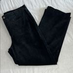 Lilly Pulitzer Vintage Suede Leather Wide Leg Pants Womens Sz 10 Black Western Photo 8