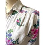 Laura Ashley Vintage  Oversized Floral Buttondown Shirt Size Large Photo 1