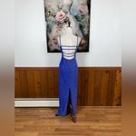 Beautiful Vintage 90s JUMP Sparkling Prom Gown! Size 14 Photo 4