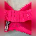 Victoria's Secret Victoria’s Secret Dream Angels Lined Demi Pink Lace Bra Size 36DDD Photo 5