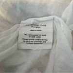 Maia Bergman Ines Floral Print Mini Eyelet Ruffle Dress Larges White Size L Photo 7