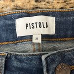 Pistola Cara High Rise Vintage Distressed Skinny Ankle Jeans in Essex Wash 27 Photo 3
