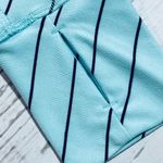 Reebok Light Blue/Navy Stripped long sleeve active top Size M Photo 5