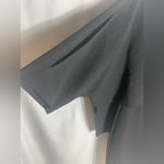 Adrianna Papell Black Sheath Dress Size 6 Lined Split Sleeve Cocktail Party Photo 1