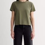 Everlane  The Box Cut Tee in Essential Cotton in Kalamata, Size Small Photo 1