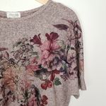 Siren Lily  petit top‎ Fairycore floral knit Dolman short sleeve tight knit S Photo 4