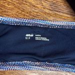 Aerie  American Eagle Bandeau Striped Slit Swim Top Bikini Photo 2