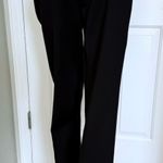 matty m Black Pull-On Straight Leg Pants Women’s Size M Stretch Comfort Fit New Photo 5