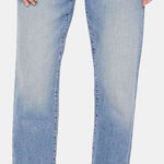 MOTHER Denim MOTHER Lil Mid Rise Hiker Hover Jeans In Fight For Your Rights Size 29 NWT Photo 0