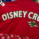 Disney cruise line 2019 snowflake aop christmas spirit jersey L NWOT Photo 2