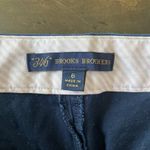 Brooks Brothers  346 Women's 6 Navy Chino Shorts Flamingo Flat Front Resort Prepp Photo 5