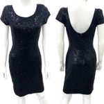 Backstage  Purple Sequined Dress Size Small Photo 2