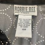 Robbie Bee  black and white fit and flare dress, plus size 14W Photo 5