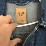 Gap  Dark Blue Denim Jacket oversized size S NWT 100% cotton Photo 3