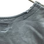 Vintage B.U.M Equipment Tie Back Button Up Vest with distressed flaws Sz Medium Blue Photo 11