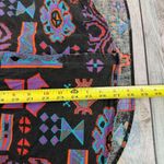 Pandhandle Slim Vintage 90s Neon Western Shirt Women's 18 Southwest Cowgirl Black Photo 5