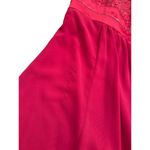 David's Bridal  Size 10 Red Strapless Dress Chiffon Satin Prom Bridesmaid NWT Photo 6